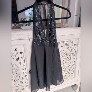 Fredericks of Hollywood Halter Babydoll Lingerie S